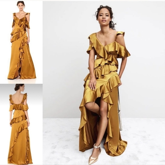 Amur Pearl gorgeous gown NWOT - Picture 2 of 13